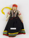 Doll in Latvian costume